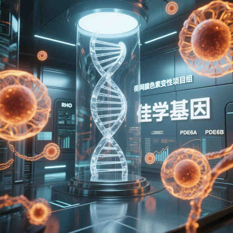【巅峰国际基因检测】视网膜色素“骨针状”沉积的科学解析：<font color='red'>病因</font>、影响与基因检测的重要性